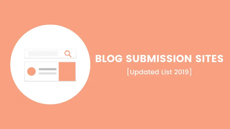 Blog Submission Websites List