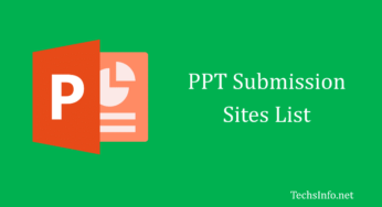Top Free High PR PPT Submission Sites List