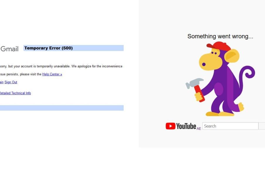 GMAIL & YOUTUBE not working - check this link