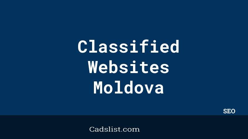 Top 11 Classified ad posting websites in Moldova - Classified Sites